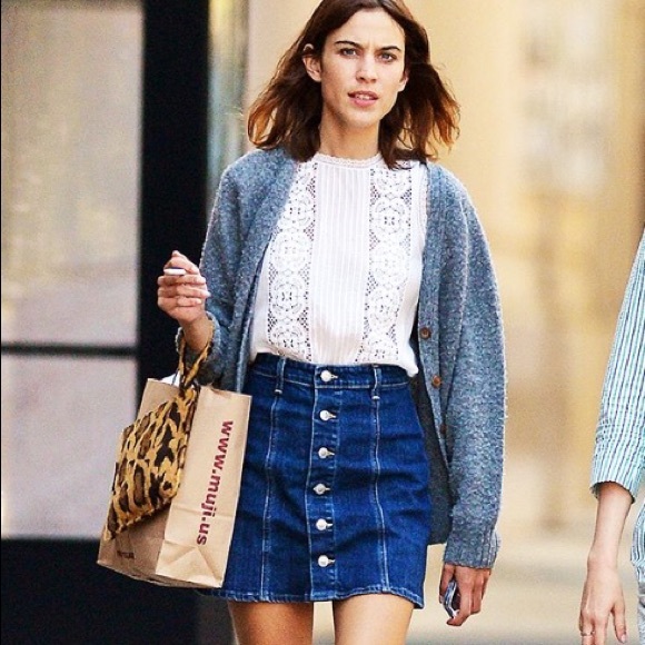 Ag Adriano Goldschmied Dresses & Skirts - Alexa Chung x AG Denim Mini Skirt Ag Adriano Goldschmied Dresses & Skirts - Alexa Chung x AG Denim Mini Skirt